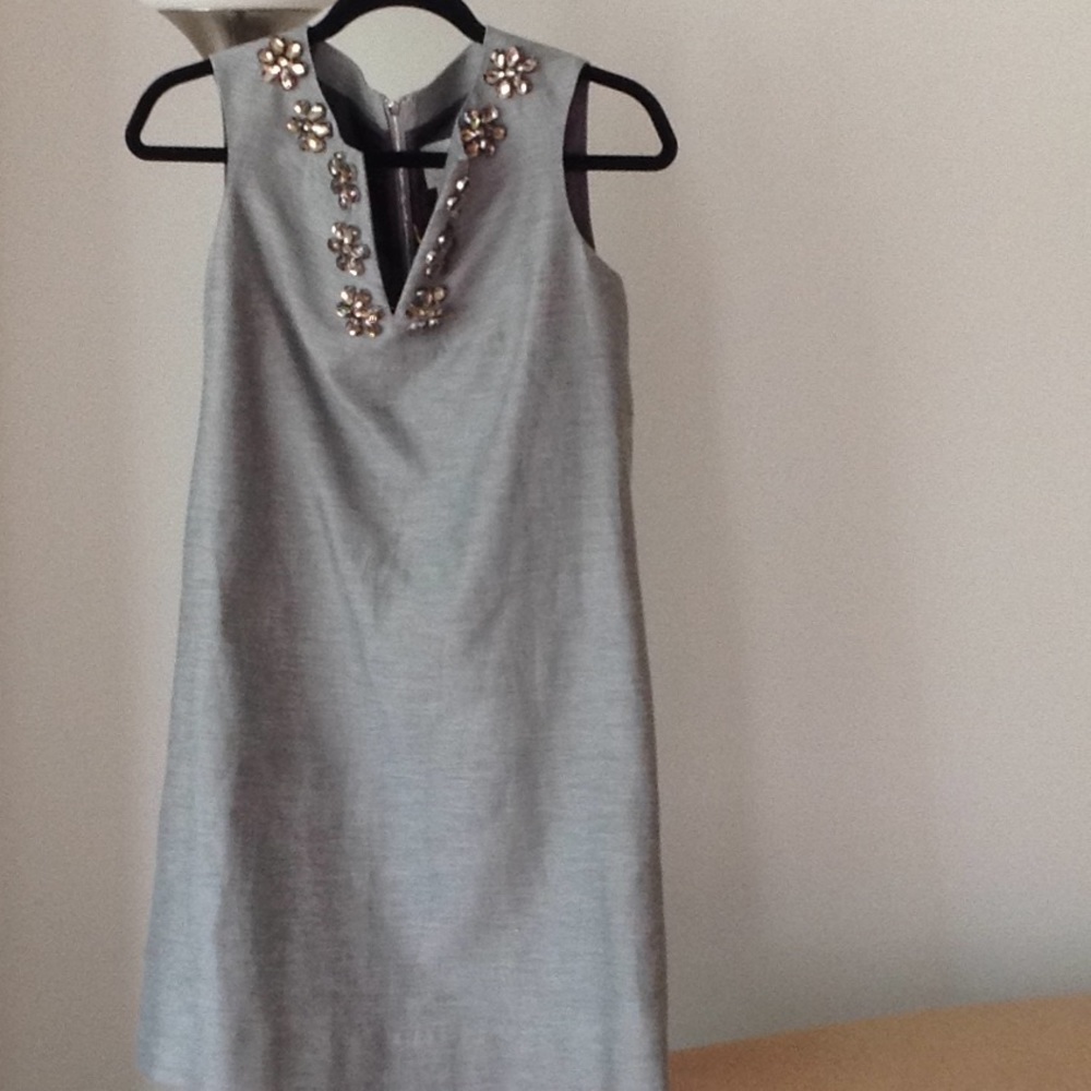 🅰️ Kate Spade - 'Jeweled' Neckline Sheath Dress - Picture 5 of 11